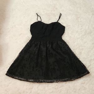 BCBGeneration little flare black dress which can fit US size 6-8